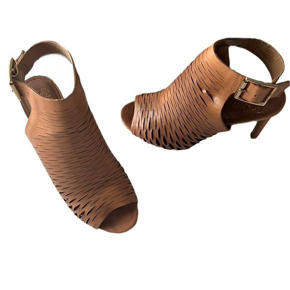 Vince Camuto strappy open toe Booties Heels
Size 8M - Picture 5 of 9